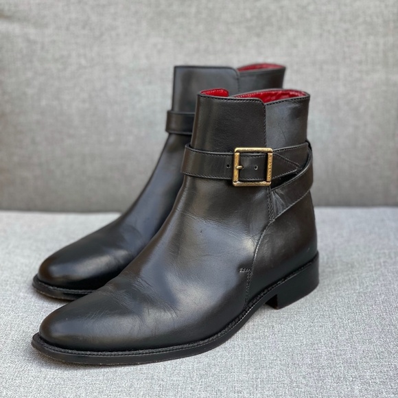 Burberry Ankle Boot with Belt Strap - Picture 4 of 11